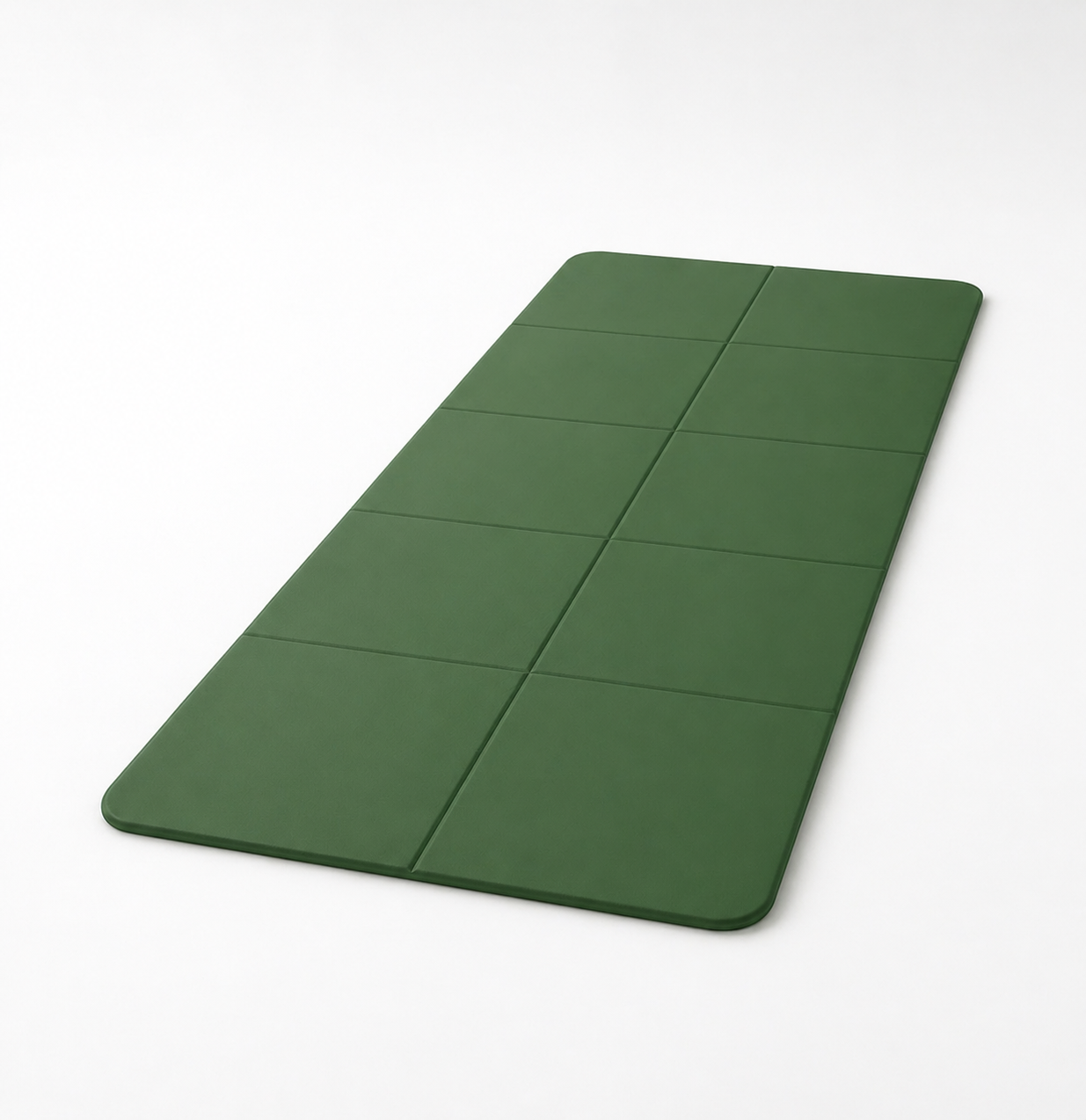 Folding Yoga Mat for training comfortably at home