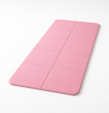 Folding Yoga Mat for training comfortably at home